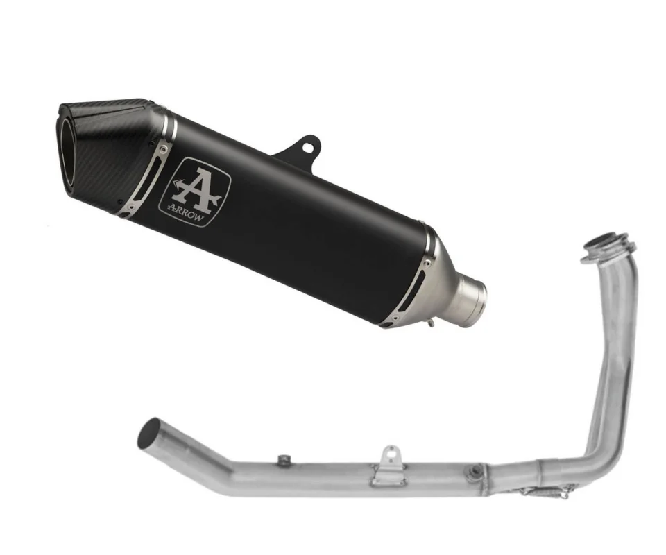 Esclusivo Scarico Completo Arrow Veloce Titanio Nero per HONDA CB 750 HORNETModelli dal 2025 al 2026 71503VLN + 71811MI