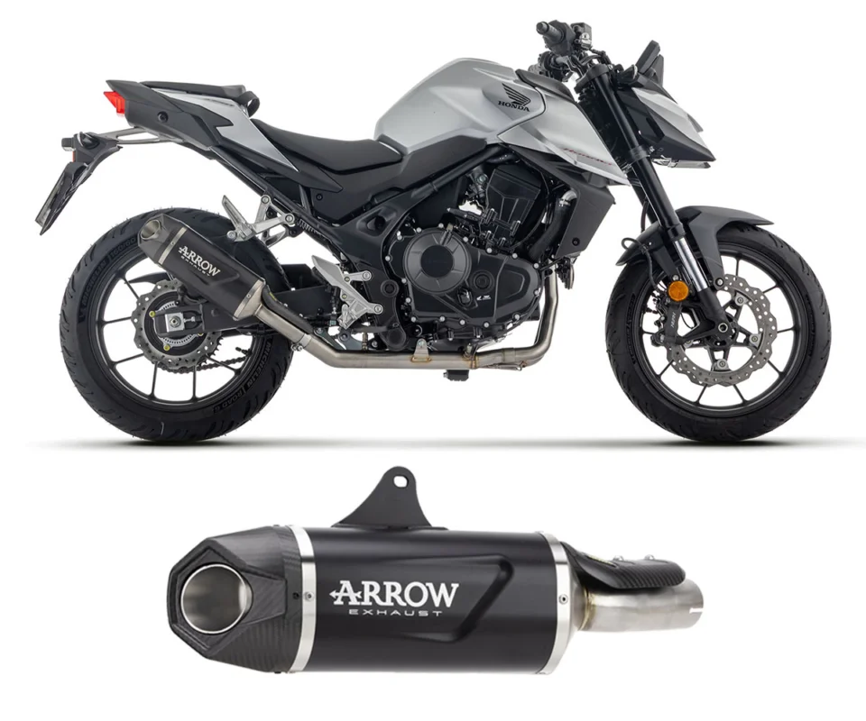 Miglior Prezzo Terminale di Scarico ARROW Indy Race EVO E5+ in Alluminio Nero per Honda CB 750 HORNETModelli dal 2025 al 2026 71962AKN