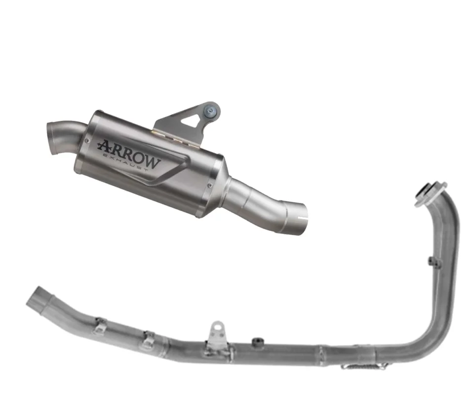 Bestseller Scarico Completo Non per uso stradale Arrow Indy Race EVO TITANIO CF MOTO 450 MTModelli dal 2025 al 2026. 72659PO + 71795MI