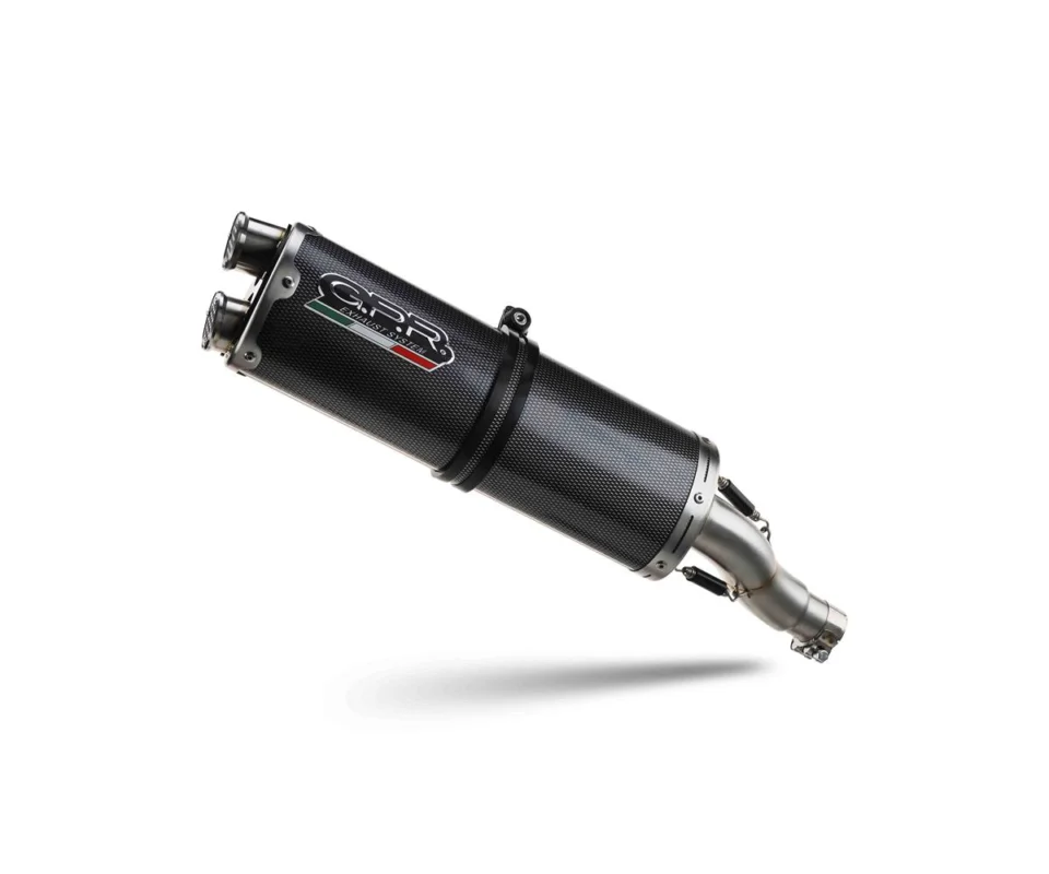 Novità Terminale di Scarico GPR omologato Dual Poppy per Suzuki V-STROM DL 800 DE - SEModelli dal 2023 al 2026 E5.S.207.DUAL.PO