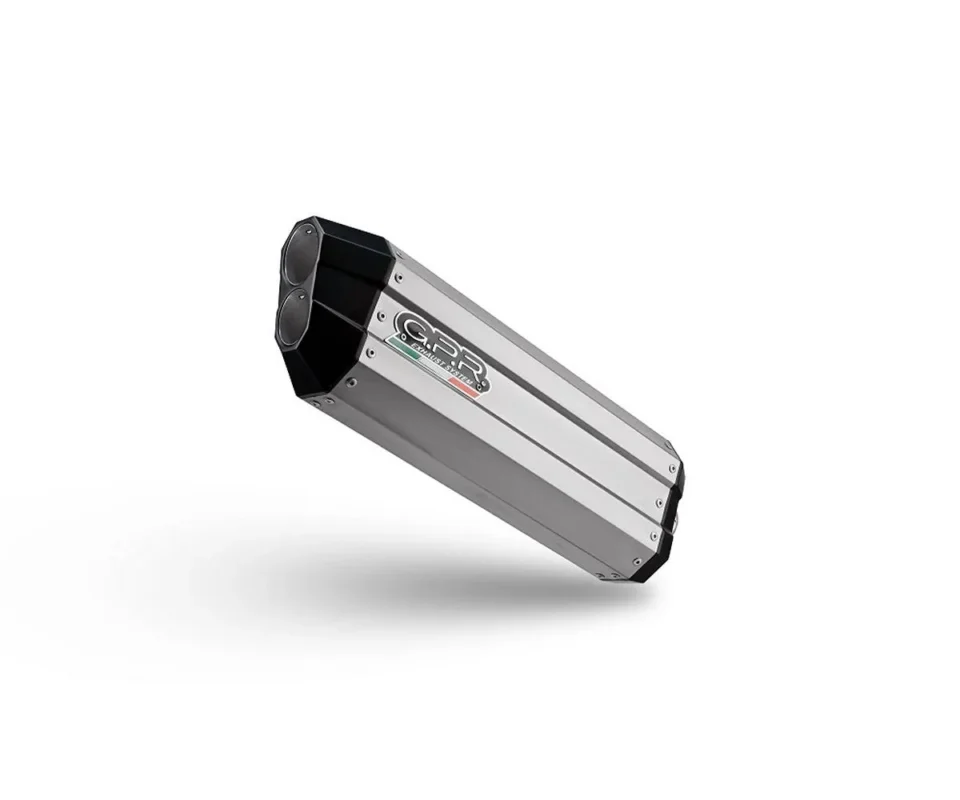 Terminale di Scarico GPR omologato Hyper Sonic Titanium per Suzuki V-STROM DL 800 DE - SEModelli dal 2023 al 2026 E5.S.207.HYSOTIT Spedito Oggi