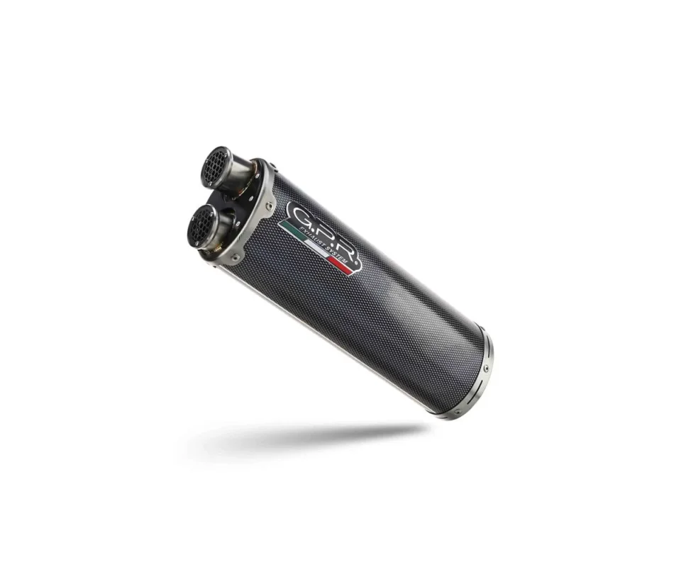 Terminale di Scarico GPR omologato Dual Poppy per Ktm Adventure 890Modelli dal 2025 al 2026 KT.100.2.DUAL.PO Prezzo Scontato