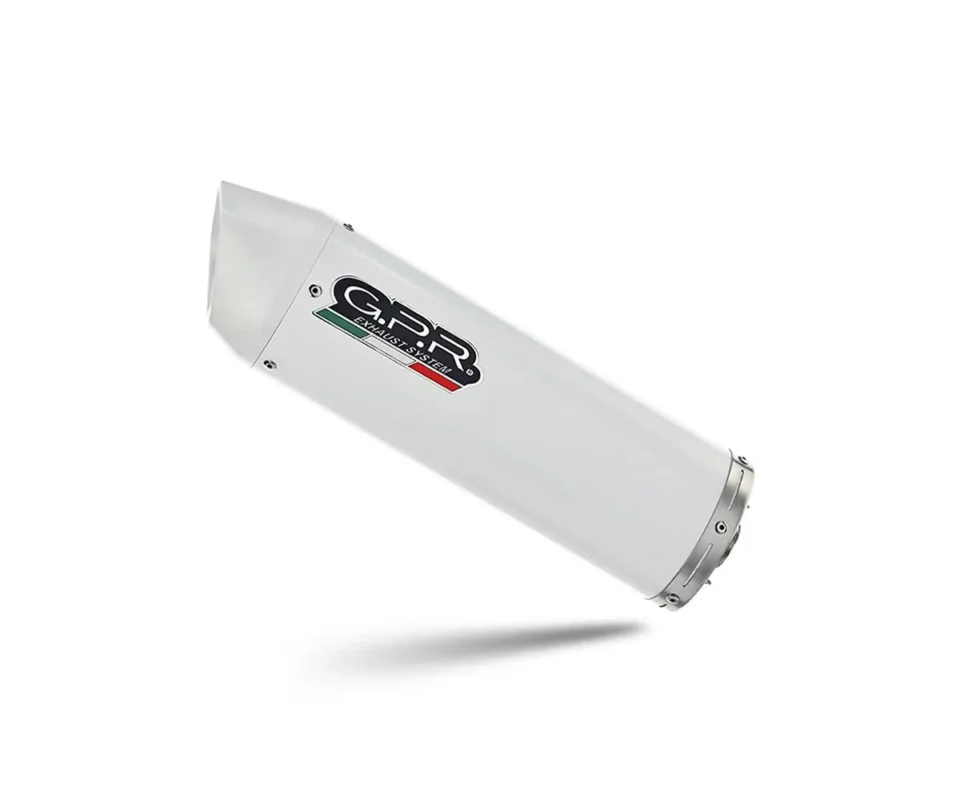 Reso Gratuito Terminale di Scarico GPR No Uso Stradale Albus Ceramic per Fantic Motor XEF 125Modelli dal 2025 al 2026 FN.4.RACEDB.ALB