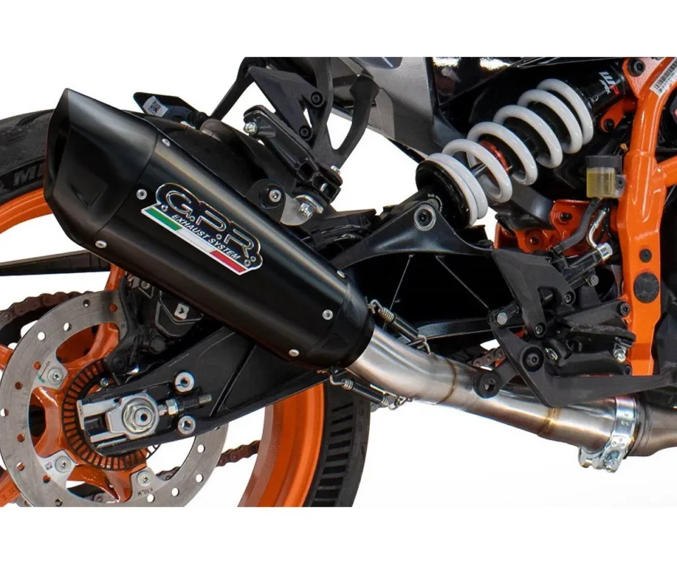 Ultima Occasione Terminale di Scarico GPR omologato GP-Revo Black Titanium per Ducati Multistrada 1260Modelli dal 2018 al 2020 E4.D.130.GPRBLTIT