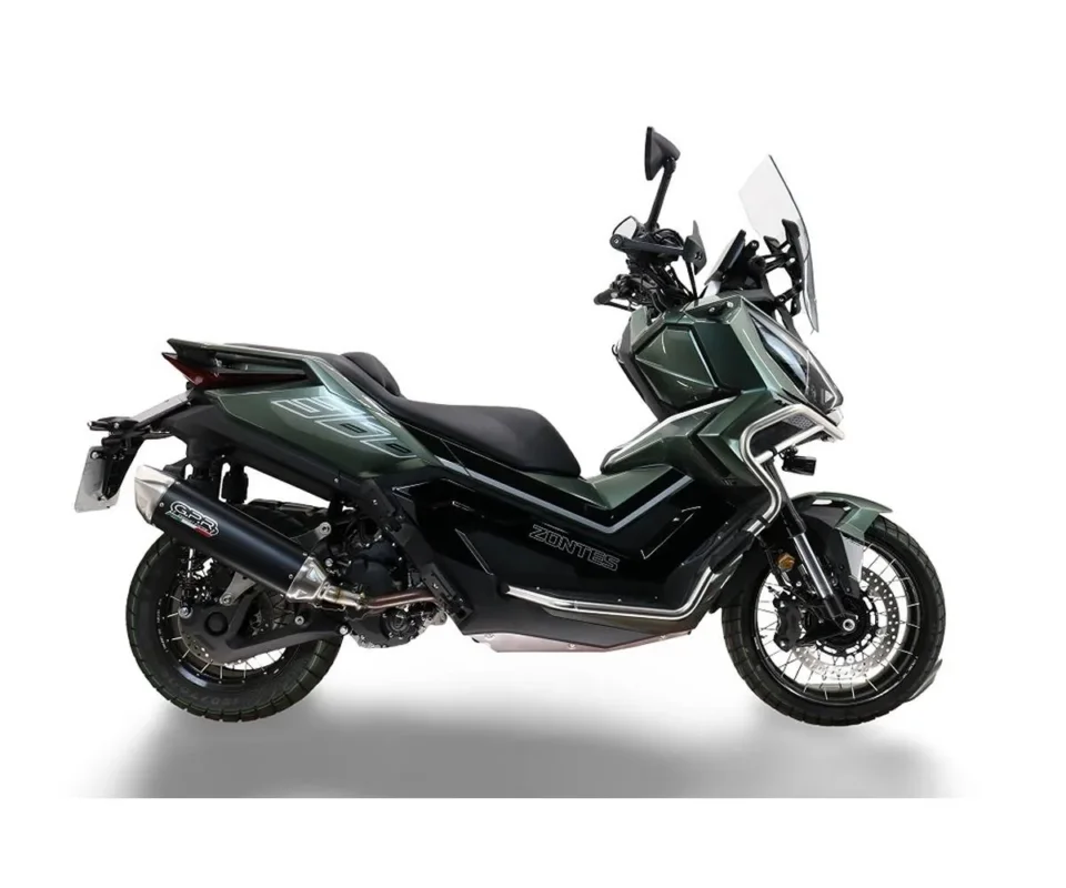 Spedizione Espresso Terminale di Scarico GPR omologato Furore-X Scooter per Zontes 368GModelli dal 2024 al 2026 Z.18.CAT.FXSC