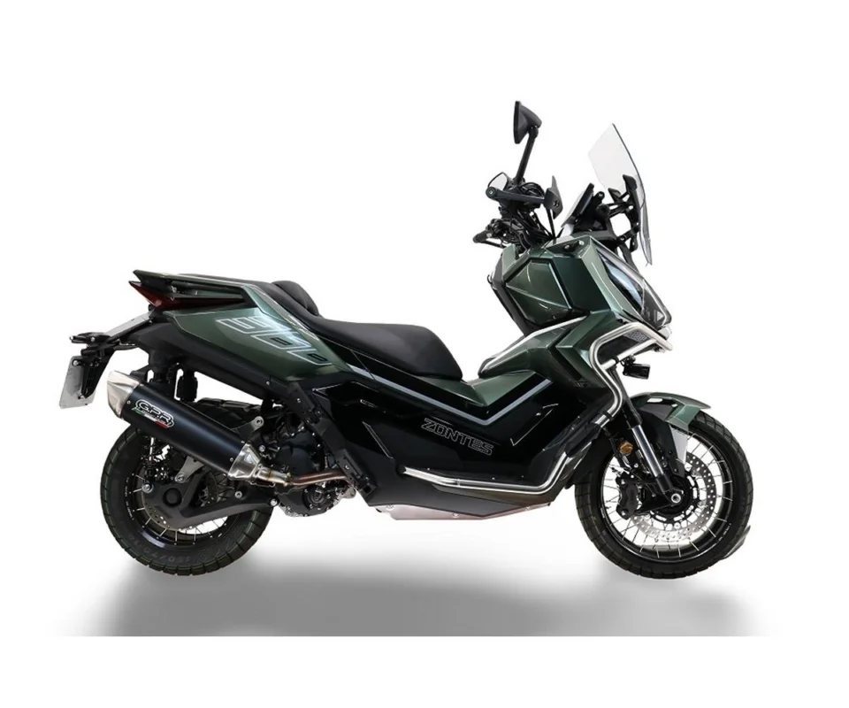 Ultimissimo Modello Terminale di Scarico GPR omologato Furore-X Scooter per Zontes 368EModelli dal 2024 al 2026 Z.18.1.CAT.FXSC