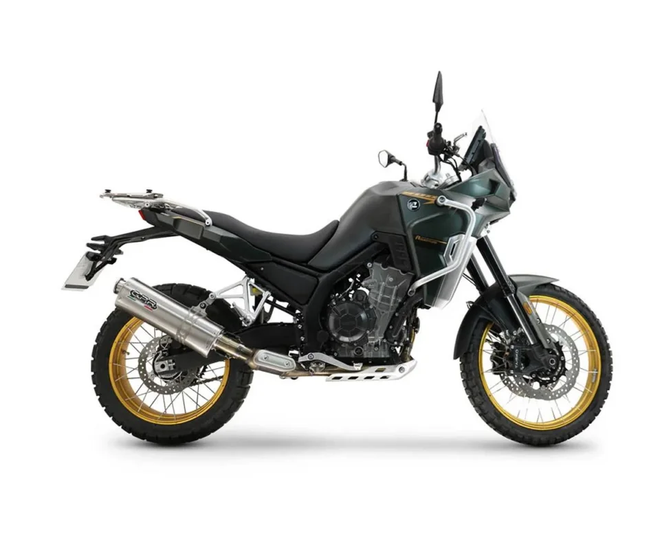 Terminale di Scarico GPR omologato Dune Triovale Titanio per Kove 800XModelli dal 2024 al 2026 KOV.1.DUNE Sconto