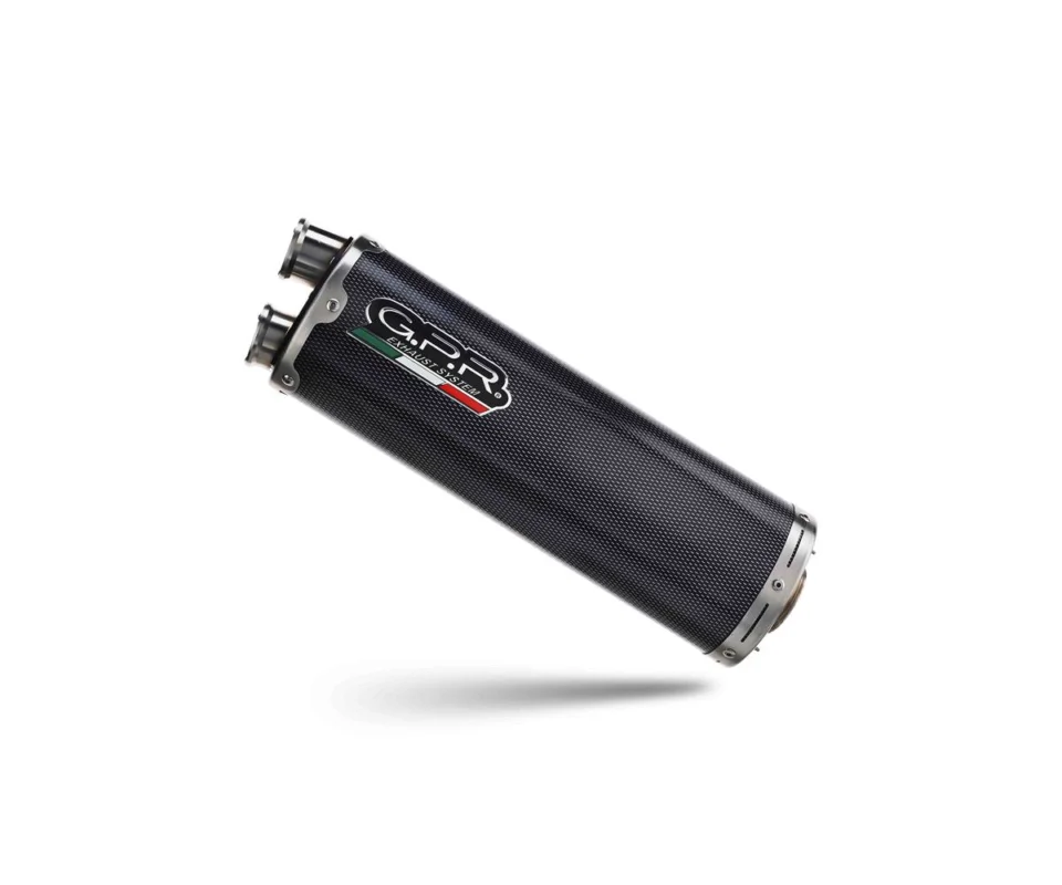 Terminale di Scarico GPR omologato Dual Poppy per Cf Moto 800 Mt SportModelli dal 2025 al 2026 E5.CF.11.1.DUAL.PO Miglior Prezzo