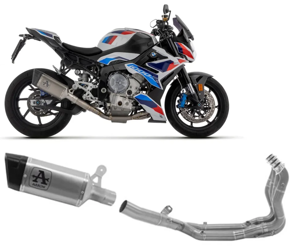 Scelto Dai Clienti Scarico Completo Pista Arrow in Full Titanio Non per Uso Stradale per BMW M 1000 RModelli dal 2023 al 2024 71006PT + 71768MI