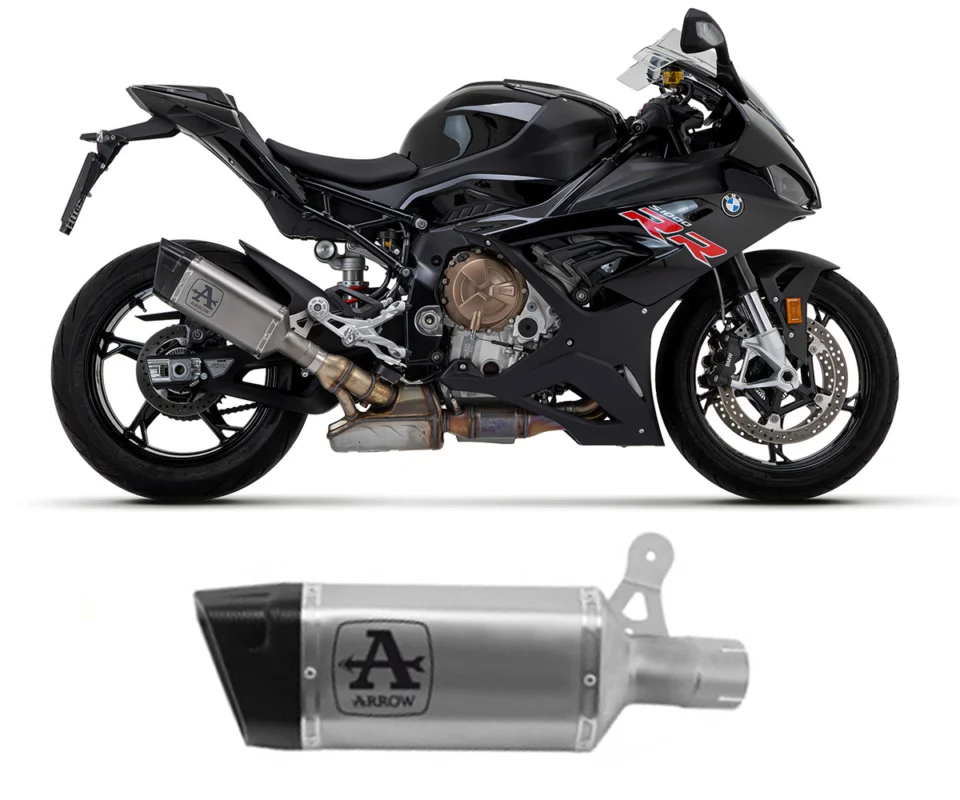 Terminale Scarico Arrow Pista Titanio Non per Uso Stradale BMW S 1000 RRModelli dal 2019 al 2024 71006PT Prezzo Conveniente