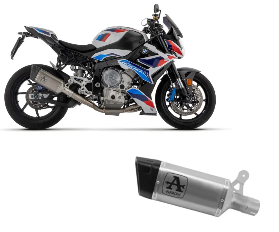 Terminale Pista Arrow in Titanio no Uso Stradale per BMW M 1000 RModelli dal 2023 al 2024 71006PT Consegna Rapida