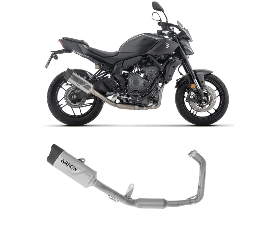 Scarico Completo Arrow Indy-Race EVO Titanio/Inox YAMAHA MT-07Modelli dal 2025 al 2026 71994PK Non Perdere