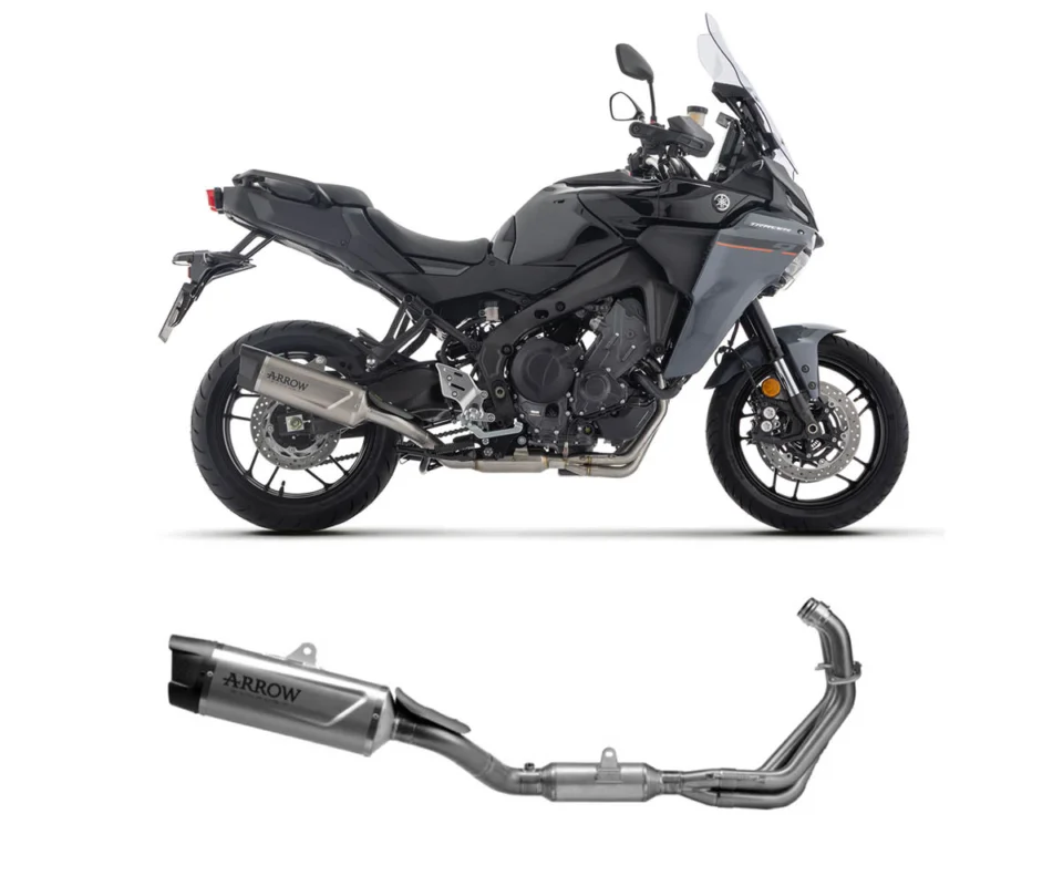 Scarico Completo Arrow Indy-Race EVO Titanio/Inox YAMAHA TRACER 9Modelli dal 2025 al 2026 71989PK Offerta Lampo
