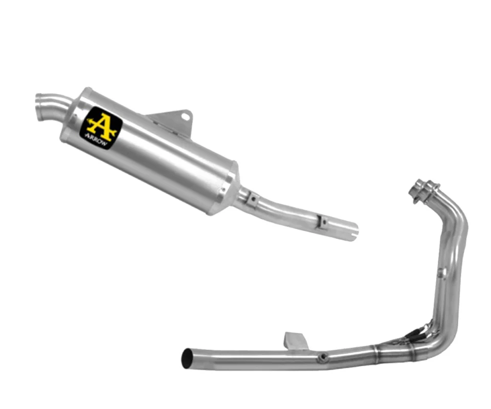 Reso Gratuito Scarico Completo Arrow Indy-Race no uso stradale Alluminio/Collettori Inox YAMAHA TENERÉ 700Modelli dal 2025 al 2026 72662AO + 72200PD