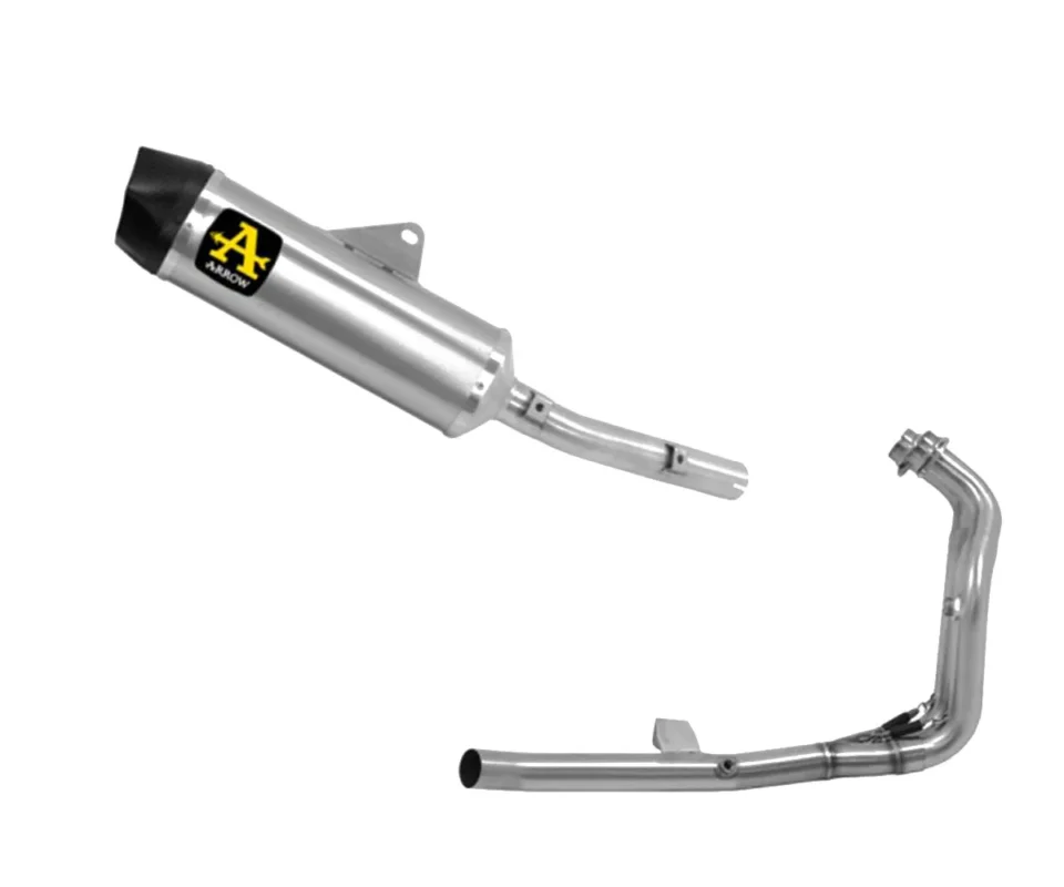 Scarico Completo Arrow Indy-Race no uso stradale Titanio YAMAHA TENERÉ 700Modelli dal 2025 al 2026 72661PK + 72201PD Non Perdere