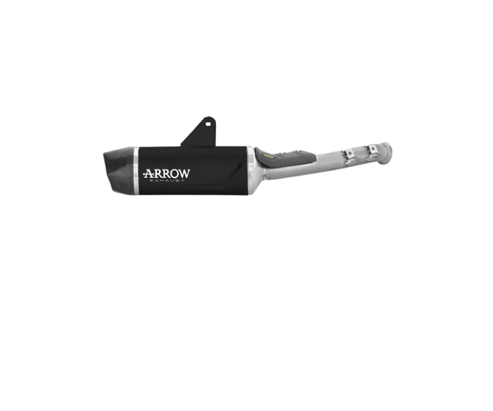 Scarico Completo Arrow Indy Race EVO Alluminio Dark+Collettori per CF MOTO 800 MT-XModelli dal 2025 al 2026 71992AKN + 71719MIC Affare