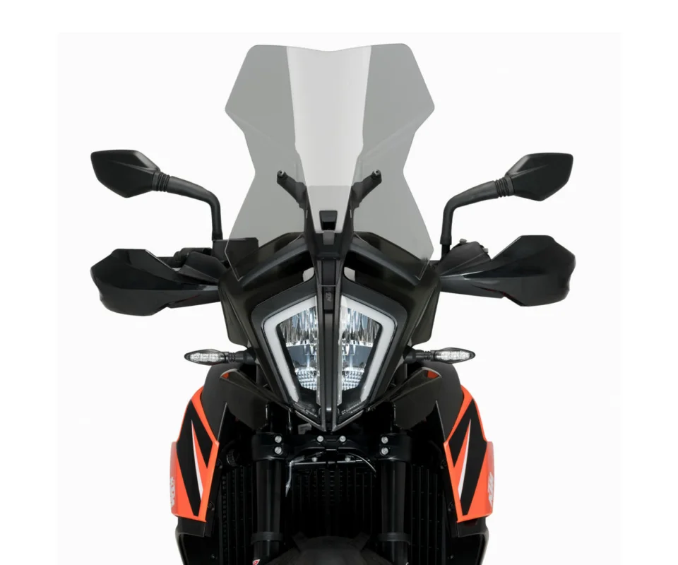 Cupolino Parabrezza Plexiglass JD9 Touring Fume Chiaroper KTM 890 R RALLY ADVENTUREModelli dal 2021 al 2026 JD9-07-F Spedito Oggi