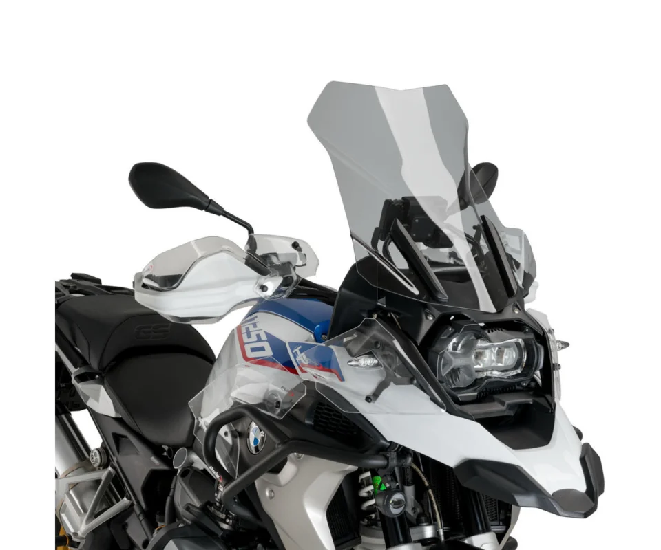 Nuovo Arrivo Cupolino Parabrezza Plexiglass JD9 Touring FUME' CHIARO per BMW R 1200 GS ADVENTURE Modelli dal 2014 al 2018 JD9-01-F