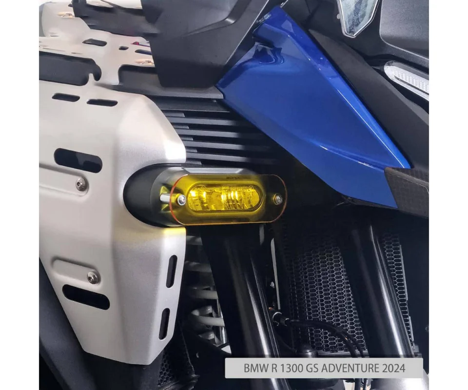 Coppia Lenti Protezione Fari Antinebbia Giallo Biondiper BMW R 1300 GS / AdventureModelli dal 2024 al 2026 8010508 Pagamento Sicuro