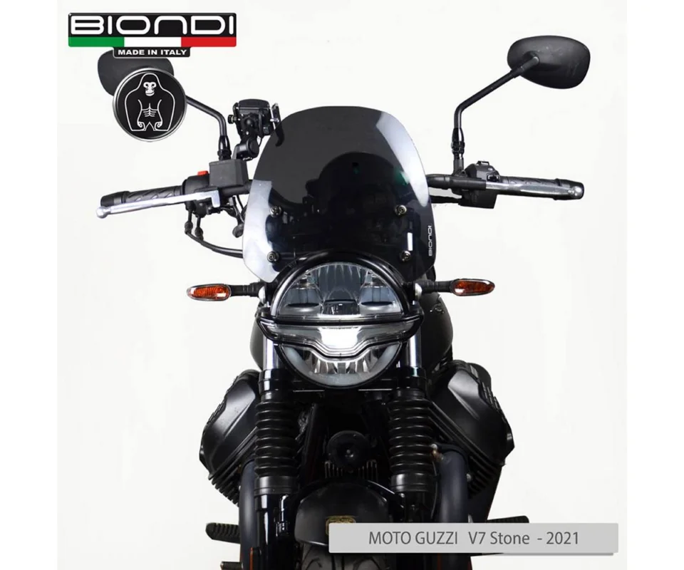 Cupolino Fumè Scuro Mod. Sport (kit montaggio incluso) MOTO GUZZI V7 IVModelli dal 2021 al 2026 8010386 Prezzo Scontato