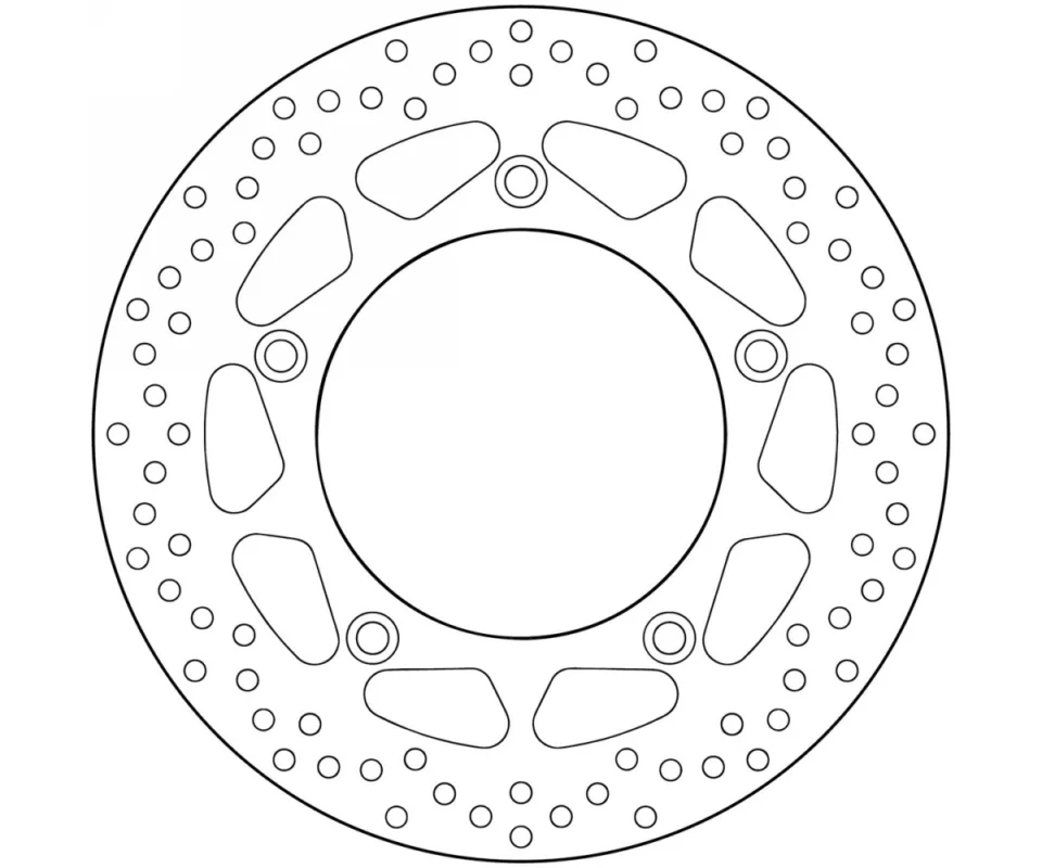 Offerta Limitata Disco Freno Fisso Brembo Oro Posteriore Yamaha T-Max 560Modelli dal 2020 al 2021 68B407F8
