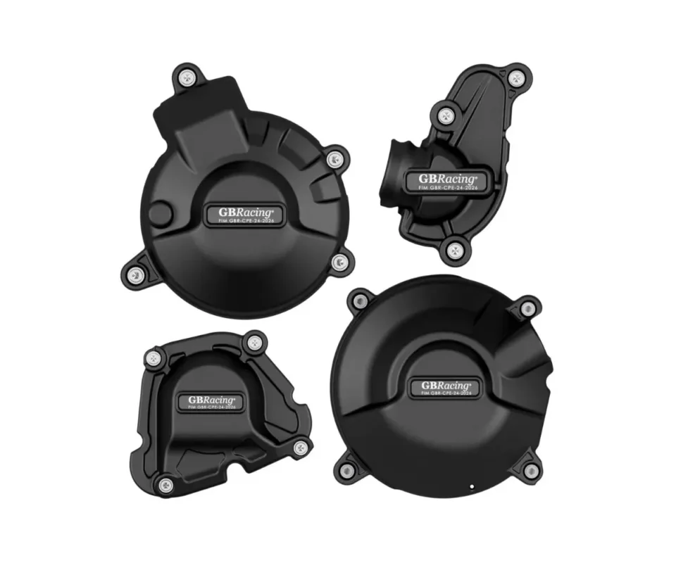 A Buon Prezzo Set Protezioni Motore GBRacing per YAMAHA R9Modelli dal 2024 al 2026 EC-R9-2025-SET-GBR