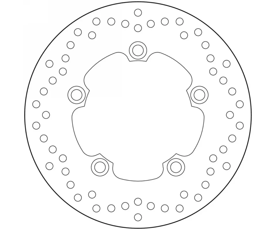 Disco Freno Fisso Brembo Serie Oro Posteriore Yamaha R9 890Modelli dal 2024 al 2026 68B40750 Offerta Limitata