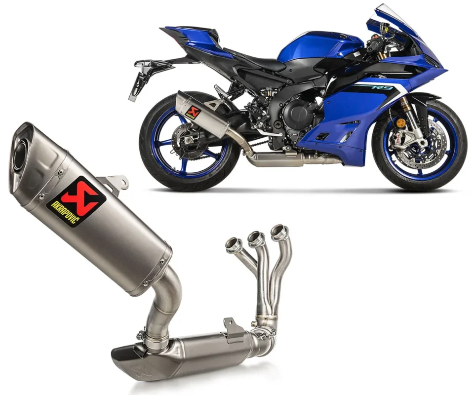Impianto di Scarico Completo Omologato in Titanio/Inox Akrapovic per Yamaha R9Modelli: 2024 S-Y9R17-HAPT Soddisfatti O Rimborsati