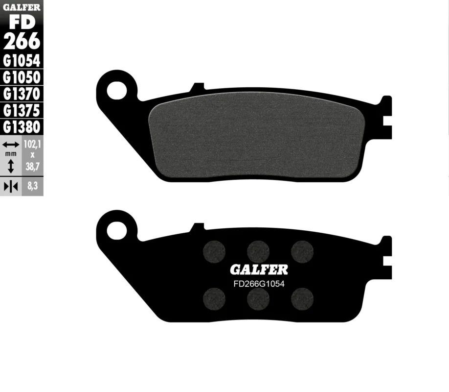 Non Perdere Galfer Pastiglie Freno Anteriore SEMI METAL HONDA SH 350Modelli dal 2021 al 2026 Fd266 FD266G1054