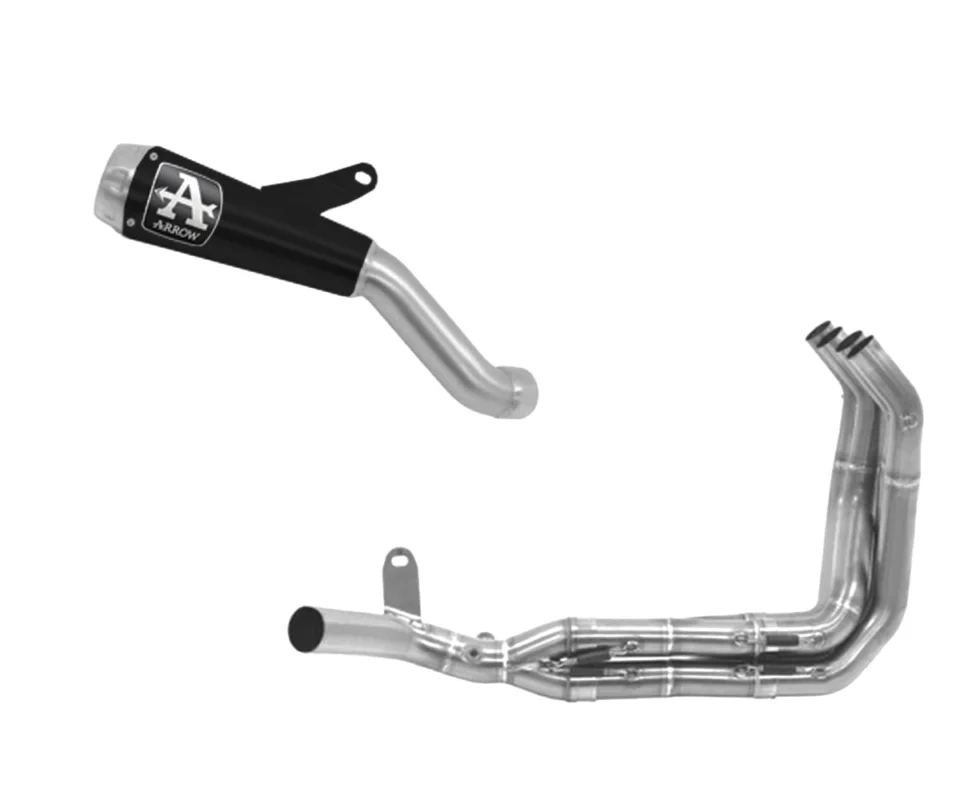 Popolare Scarico Completo Arrow PRO-RACE Nichrom Dark KAWASAKI Z 900Modelli dal 2025 al 2026 71986PRN + 71799MI