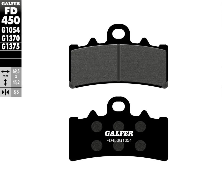 Galfer Pastiglie Freno Anteriore Triumph Scrambler 400 XModelli dal 2024 al 2026 Fd450 FD450G1054 Non Perdere