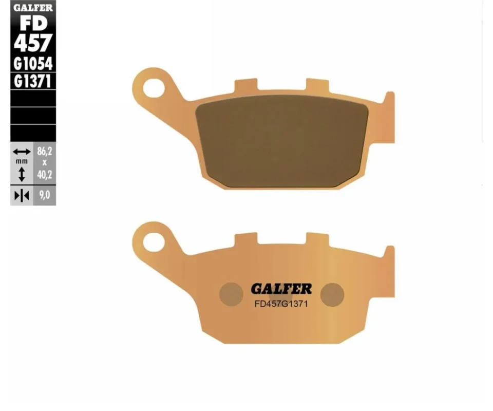Galfer Pastiglie Freno Posteriore Kawasaki Z 900Modelli dal 2017 al 2026 FD457 FD457G1371 Pagamento Sicuro
