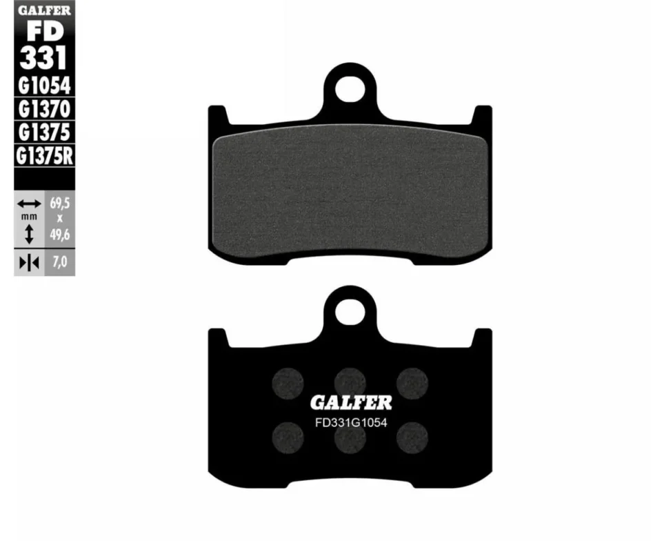 Galfer Pastiglie Freno Anteriore Kawasaki Z 900Modelli dal 2017 al 2026 FD331 FD331G1054 Sconto