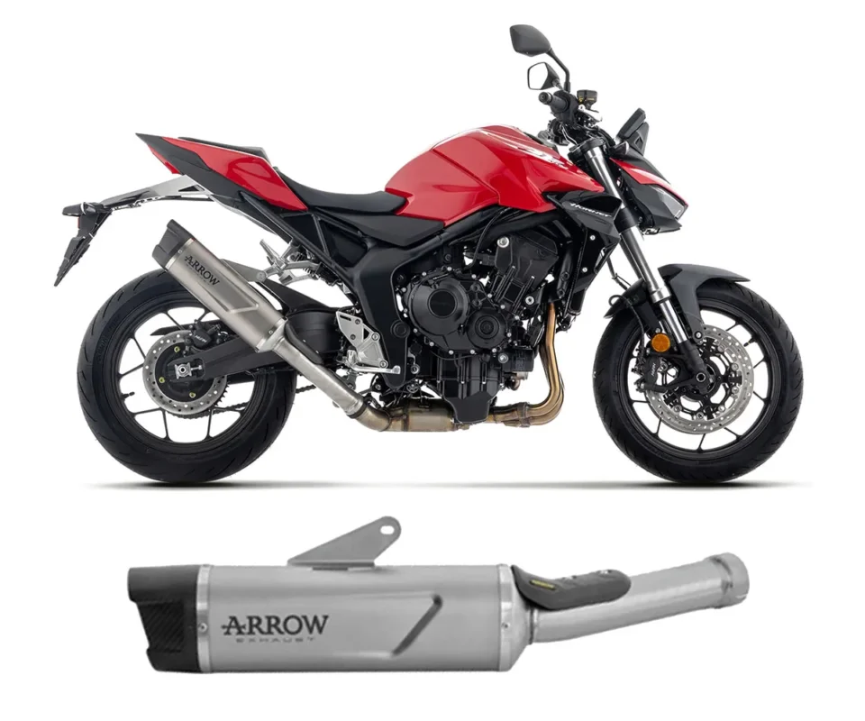 Terminale di Scarico Arrow Indy Race EVO Titanio per HONDA CB 1000 HORNETModelli dal 2025 al 2026 71982PK Offerta Limitata