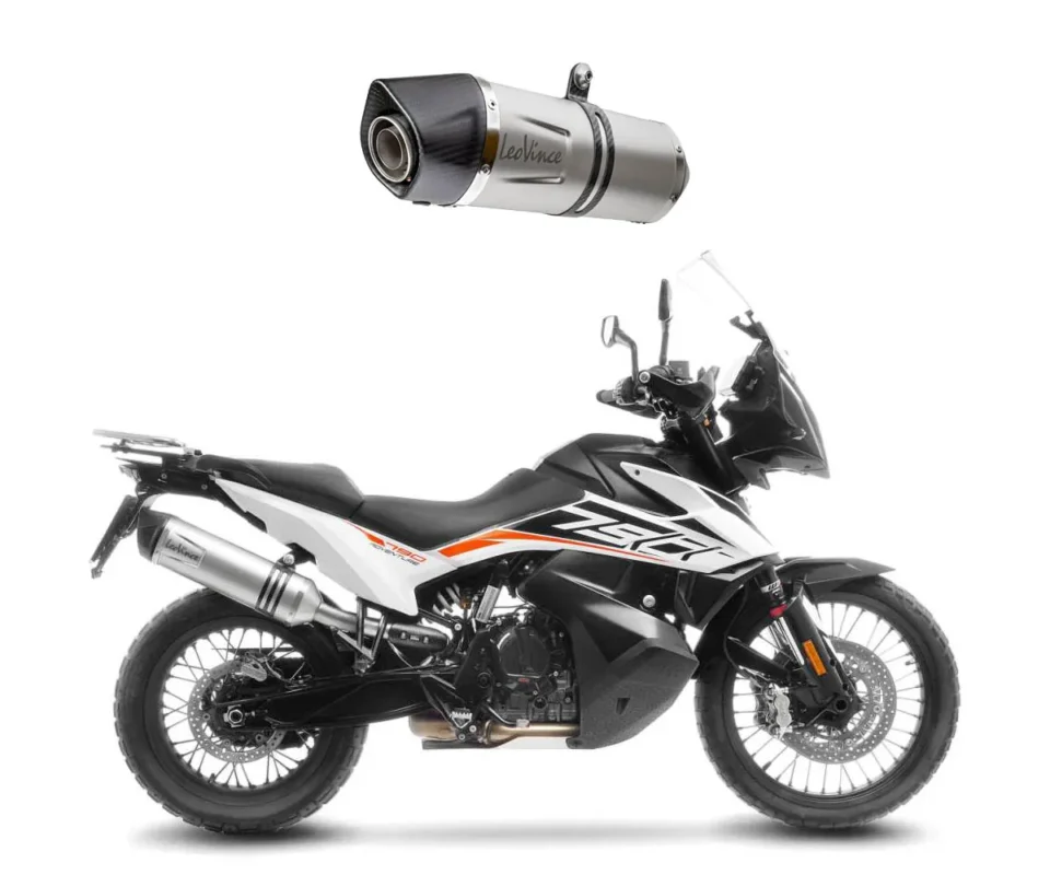 Compra Adesso Terminale di Scarico Leovince LV ONE EVOper Ktm Adventure 890Modelli dal 2021 al 2024 14414E