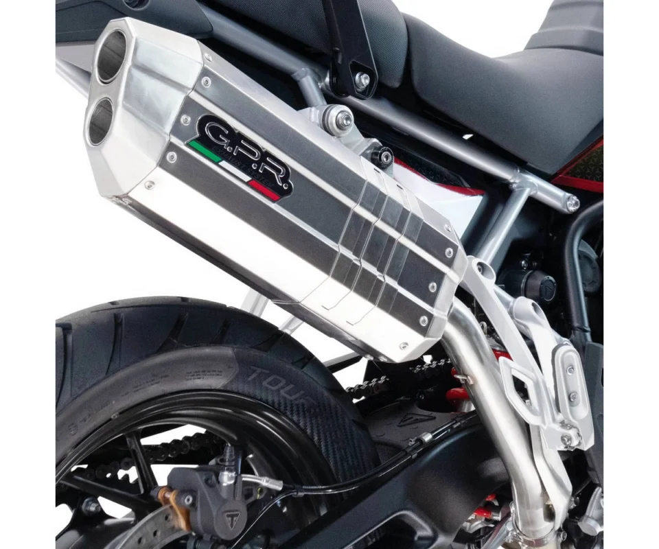 Subito Disponibile Terminale di Scarico GPR omologato Hyper Sonic Inox per Yamaha Tenere 700Modelli: 2024 E5.Y.232.HYSOIN