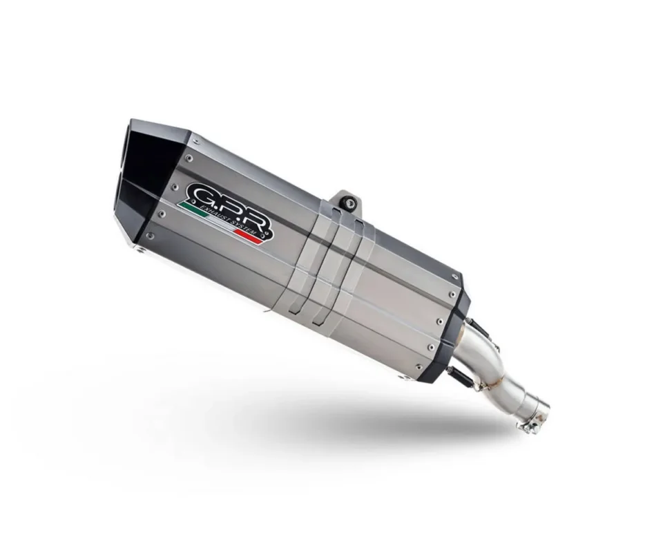 Terminale di Scarico GPR omologato Hyper Sonic Titanium per Benelli Trk 702 XModelli dal 2023 al 2024 BE.25.HYSOTIT Vendita Finale