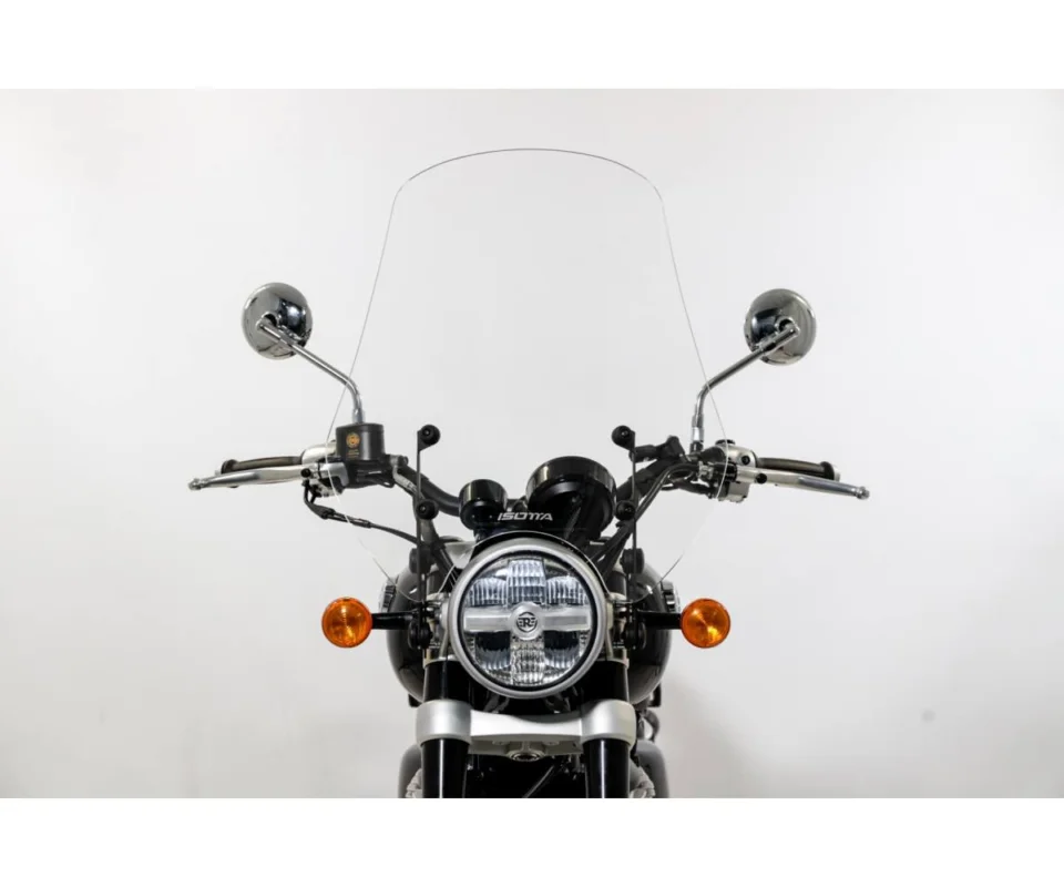 Bestseller Parabrezza Isotta Alto 590x540x3 Per Royal Enfield Super Meteor 650Modelli dal 2023 al 2026 SC658-A/SC656