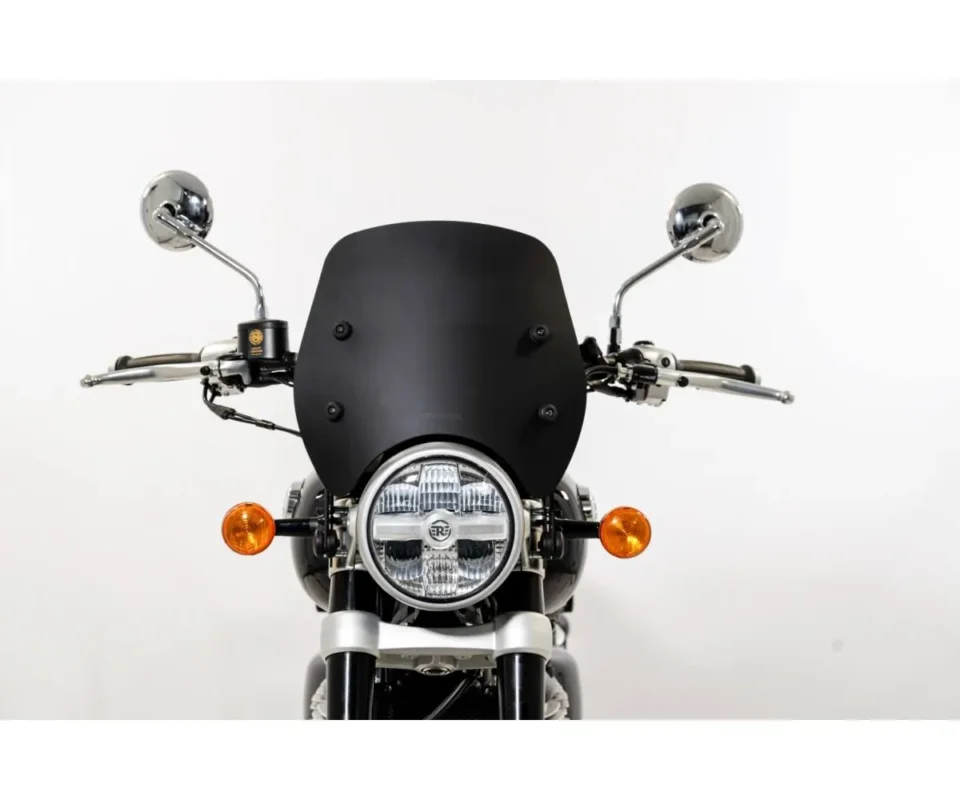 Cupolino Isotta335x370x3 Nero Opaco Per Royal Enfield Super Meteor 650Modelli dal 2023 al 2026 SC656-NO-A/SC656 Promo Stagionale