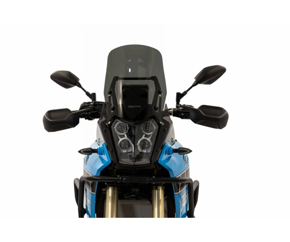 Cupolino Isotta Rally 350x270x3 Fumé Scuro Per Yamaha TÉnÉrÉ 700Modelli dal 2019 al 2026 SC388-FS-ATT/SC388 Scelto Dai Clienti