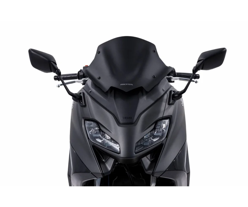 Cupolino Isotta Basso Aerodynamic Sport Plus 375x495x3 Nero Opaco Per Yamaha T-max 550Modelli dal 2024 al 2026 SC3445-NO Vendita Finale