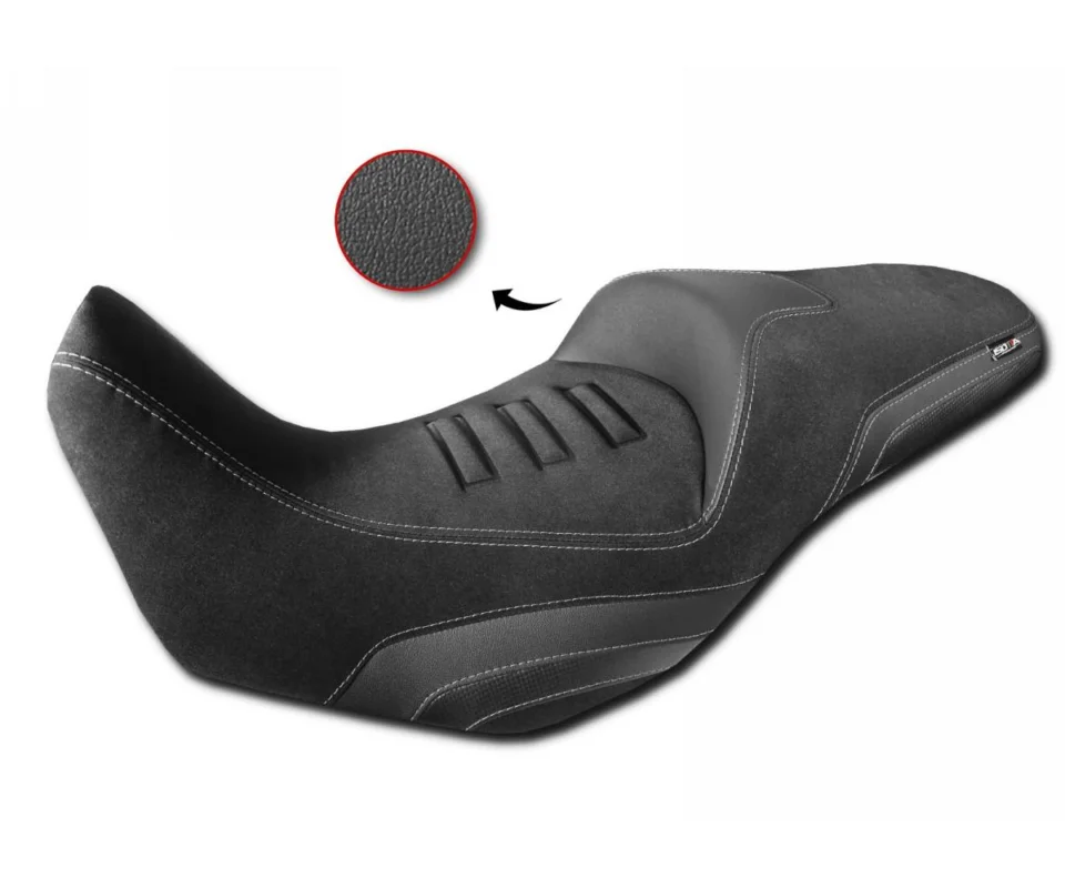 Più Venduto Sella IsottaTriple Black - Ribassata Per Honda Nx 500Modelli dal 2024 al 2026 SE401-CC-TB-L