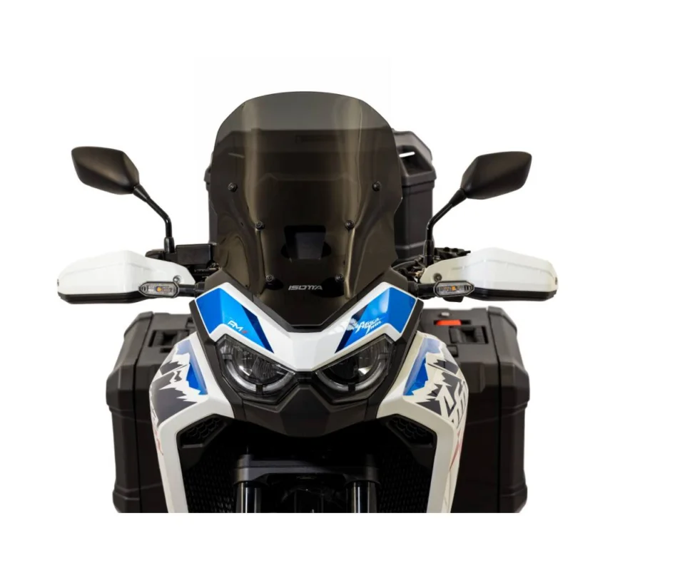 Offerta Limitata Cupolino Isotta Medio 462x350x4 Fumé Scuro Per Honda Africa Twin Crf 1100 LModelli dal 2024 al 2026 SC212-FS-ATT/SC211