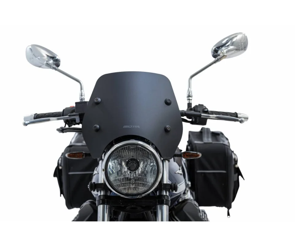 Cupolino Isotta Basso Xx4 Nero Opaco Per oto Guzzi V7 Special 850Modelli dal 2021 al 2026 SC44-NO-A/SC44 Reso Gratuito