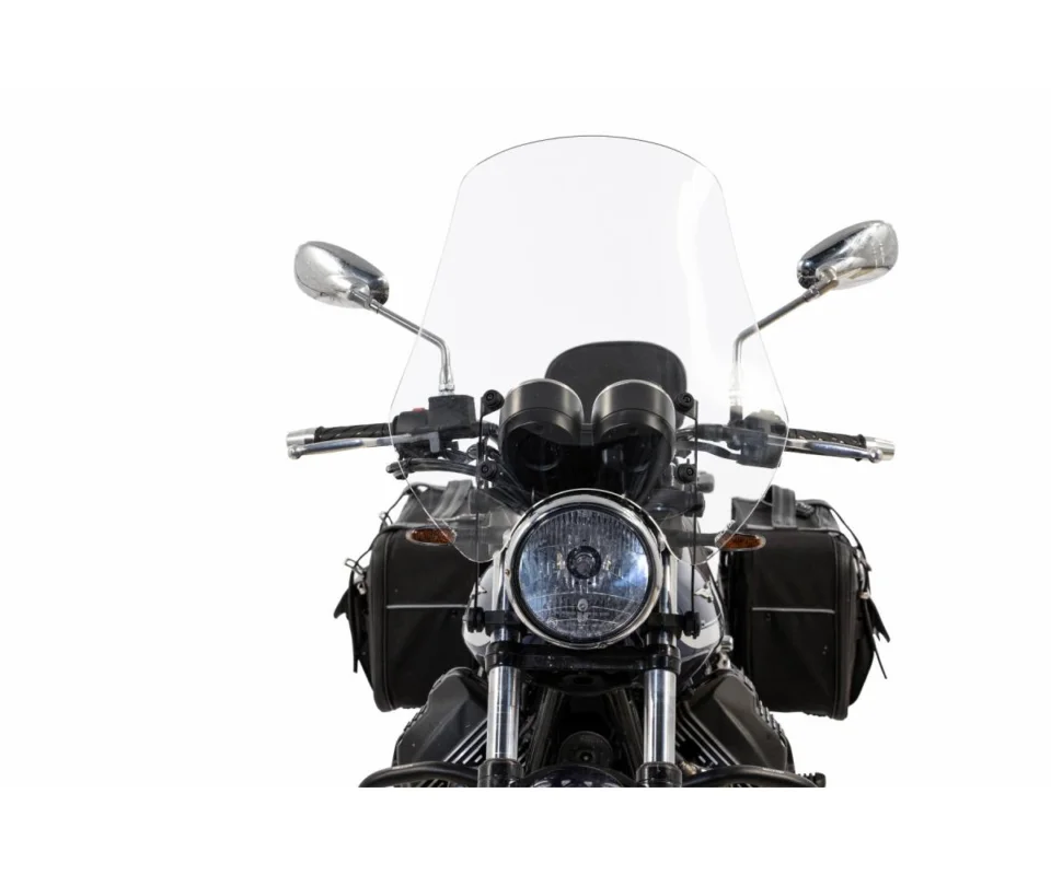 Parabrezza Isotta Alto 592x540x4 Trasparente Per oto Guzzi V7 Special 850Modelli dal 2021 al 2026 SC43-T-A/SC41 Ultime Pezzi