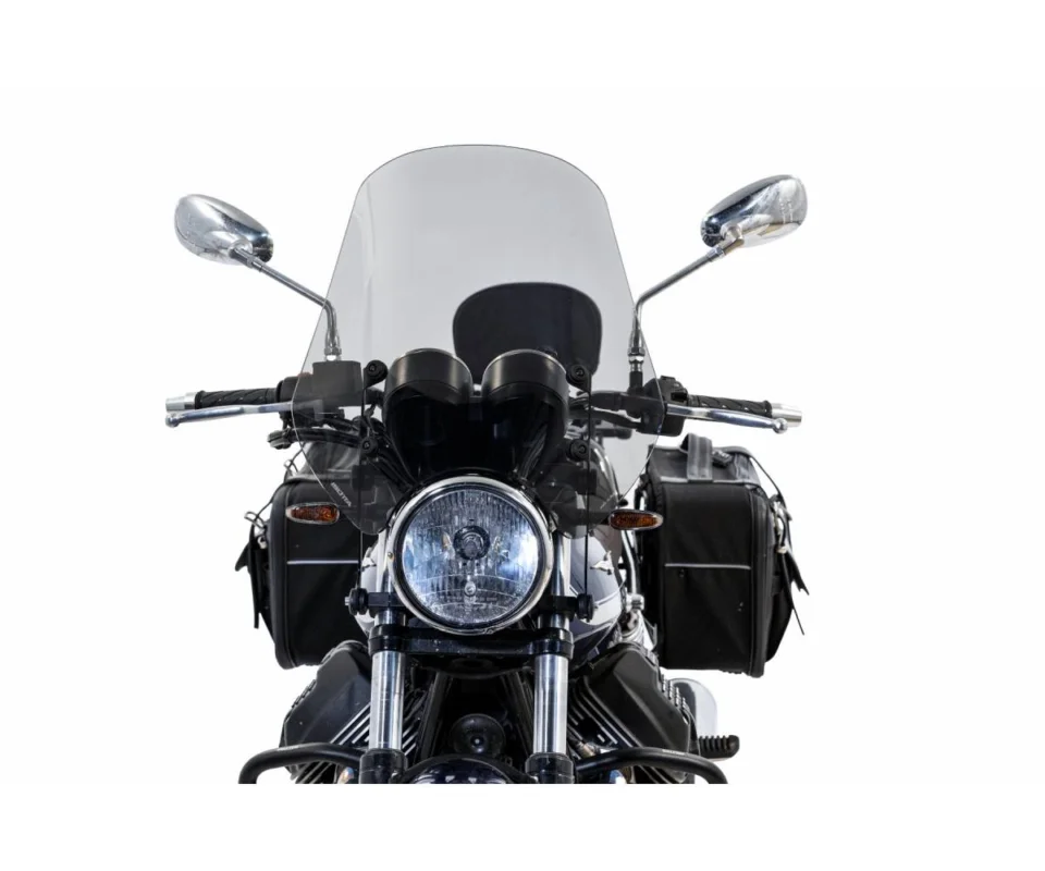 Economico Parabrezza Isotta Medio 505x474x Fumé Chiaro Per oto Guzzi V7 Special 850Modelli dal 2021 al 2026 SC42-FC-A/SC41