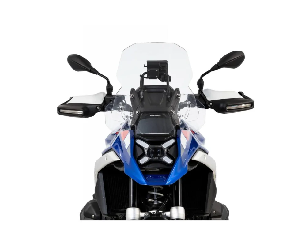 Cupolino Isotta Odysseus Plus Versione Senza Radar 520x410x4 Trasparente Per Bmw R 1300 Gs AdventureModelli dal 2024 al 2026 SC1176-T-ATT/SC1162 Ultimissimo Modello