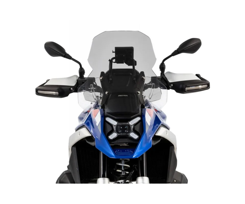 Novità Cupolino Isotta Odysseus Plus Versione Senza Radar 520x410x4 Fumé Chiaro Per Bmw R 1300 Gs AdventureModelli dal 2024 al 2026 SC1176-FC-ATT/SC1162