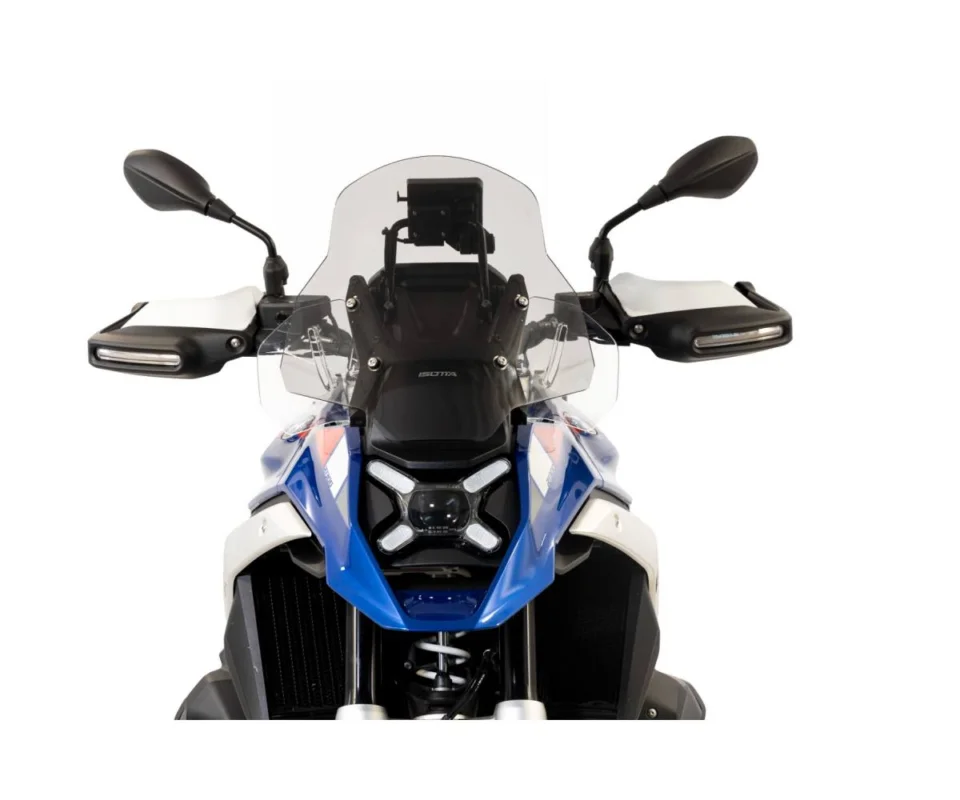 Cupolino Isotta Master Plus Versione Senza Radar 440x410x4 Fumé Chiaro Per Bmw R 1300 Gs AdventureModelli dal 2024 al 2026 SC1169-FC-ATT/SC1162 Spedizione Espresso