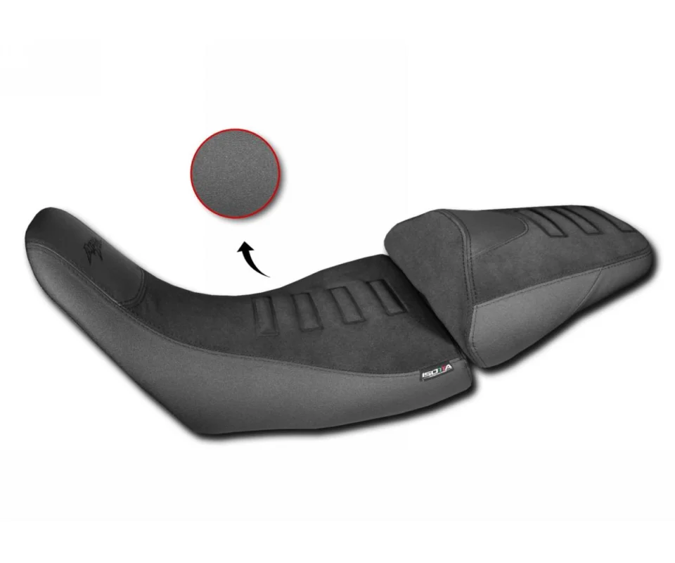 Offerta Lampo Sella Isotta Posteriore Comfort Triple Black Per Honda Africa Twin Crf 1100 L Adventure SportModelli dal 2024 al 2026 SE201-TB